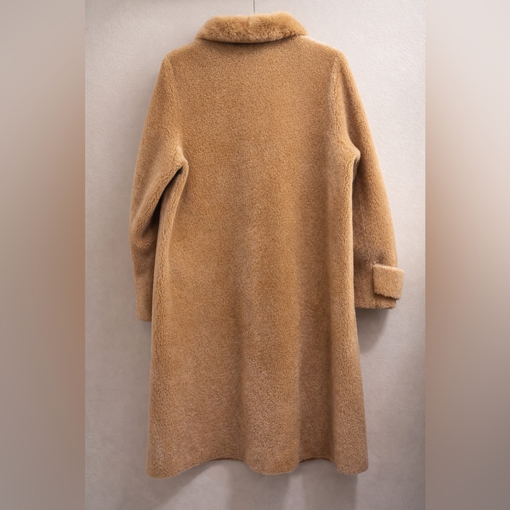 Classic Teddy Coat In Camel - image 3